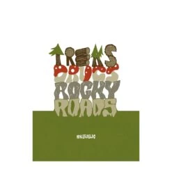 Hikerdelic Treks Drugs And Rocky Road A3 Poster