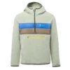 Cotopaxi Teca Fleece Hooded Half-Zip Jacket Grey Stone