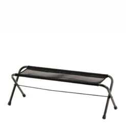 Snow Peak Mesh Folding Bench Black