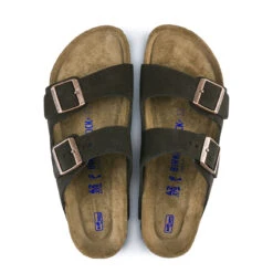 Birkenstock Arizona SFB Reg Sandal Suede Mocha -Cheap Costume Store 20697 3