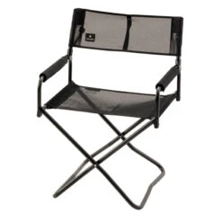 Snow Peak Mesh Folding Chair Black