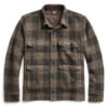 RRL By Ralph Lauren Plaid Wool Workshirt Jumper Charcoal / Black -Cheap Costume Store 22190 1