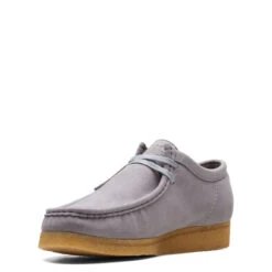 Clarks Originals Wallabee Vegan Shoes Grey -Cheap Costume Store 23596 4