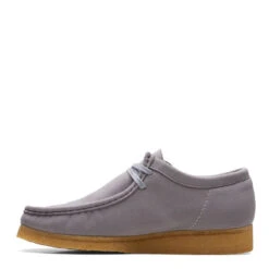 Clarks Originals Wallabee Vegan Shoes Grey -Cheap Costume Store 23596 5