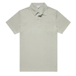Sunspel Riviera S/S Polo Pistachio22