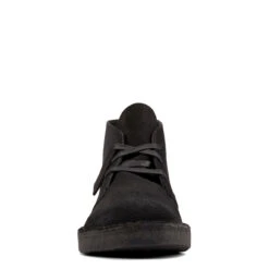 Clarks Originals Desert Coal Black Suede Shoes -Cheap Costume Store 23955 3