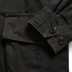 RRL By Ralph Lauren Thacker Pocket Overshirt Dark Grey -Cheap Costume Store 24119 5