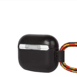 Paul Smith X Native Union Leather AirPod Pro Case Lanyard Black -Cheap Costume Store 24182 3