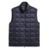 Taion Hi Neck W-Zip Down Vest Navy -Cheap Costume Store 24826 1