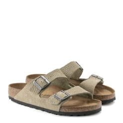 Birkenstock Arizona Regular Sandal Nubuck Khaki -Cheap Costume Store 25060 4