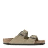 Birkenstock Arizona Regular Sandal Nubuck Khaki -Cheap Costume Store 25060 5