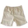 Corridor Cotton Seed Drawstring Shorts Natural -Cheap Costume Store 26520 1