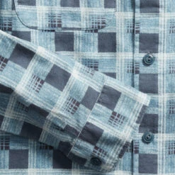 RRL By Ralph Lauren Universal CMP L/S Shirt Dark Blue / Blue -Cheap Costume Store 26960 5