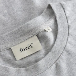 Foret Hill Long Sleeve T-Shirt Light Grey Melange -Cheap Costume Store 27190 3