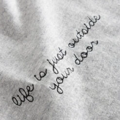 Foret Hill Long Sleeve T-Shirt Light Grey Melange -Cheap Costume Store 27190 5