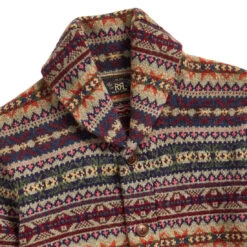 RRL By Ralph Lauren Fairisle Shawl Cardigan Fairisle Multi -Cheap Costume Store 27229 3