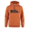 Fjallraven Logo Hoodie Terracotta Brown -Cheap Costume Store 27736 1
