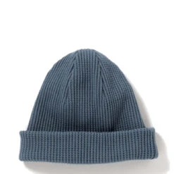 Jackman Waffle Knit Cap Shadow Sax