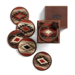 RRL By Ralph Lauren Coaster Set Cream Multi / Brown