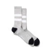 Norse Projects Bjarki Cotton Sport Socks Light Grey Melange -Cheap Costume Store 28318 1