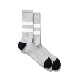 Norse Projects Bjarki Cotton Sport Socks Light Grey Melange