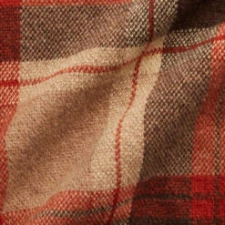 RRL By Ralph Lauren Plaid Wool Workshirt Jumper Orange Tan Multi -Cheap Costume Store 28616 6