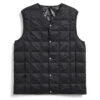 Taion V Neck Button Down Vest Black -Cheap Costume Store 28841