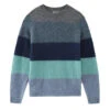 Woolrich Striped Crewneck Knit Green Stripe -Cheap Costume Store 29018 1