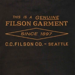 Filson Prospector Embroidered Hoodie Faded Black / Gold -Cheap Costume Store 29065 2