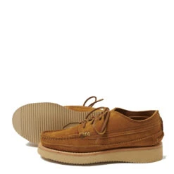 Yuketen Semi-Handsewn Maine Guide Ox DB FO G Brown -Cheap Costume Store 29385 5