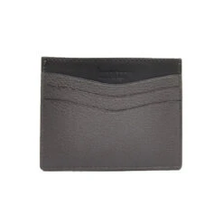 Andersons Leather Card Holder Grey