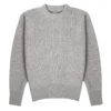 Anonymous Ism Randome Moc Neck Knit Light Grey -Cheap Costume Store Anonymous Ism Randome Moc Neck Knit Light Grey 27063 01