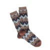 Anonymous Ism Wigwam JQ Crew Socks Brown -Cheap Costume Store Anonymous Ism Wigwam JQ Crew Socks Brown 27078 01