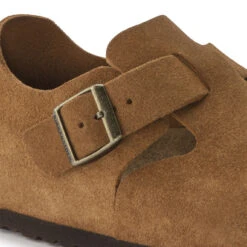 Birkenstock London Suede Reg Sandal Mink -Cheap Costume Store BirkenstockLondonSuedeNarrowMink29562 6