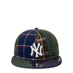New Era New York Yankees MLB Patch Panel Cap Green -Cheap Costume Store Cap 0005 Layer13