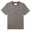 Corridor Organic Striped T-Shirt Navy -Cheap Costume Store Corridor Organic Striped T Shirt Navy 27244 01