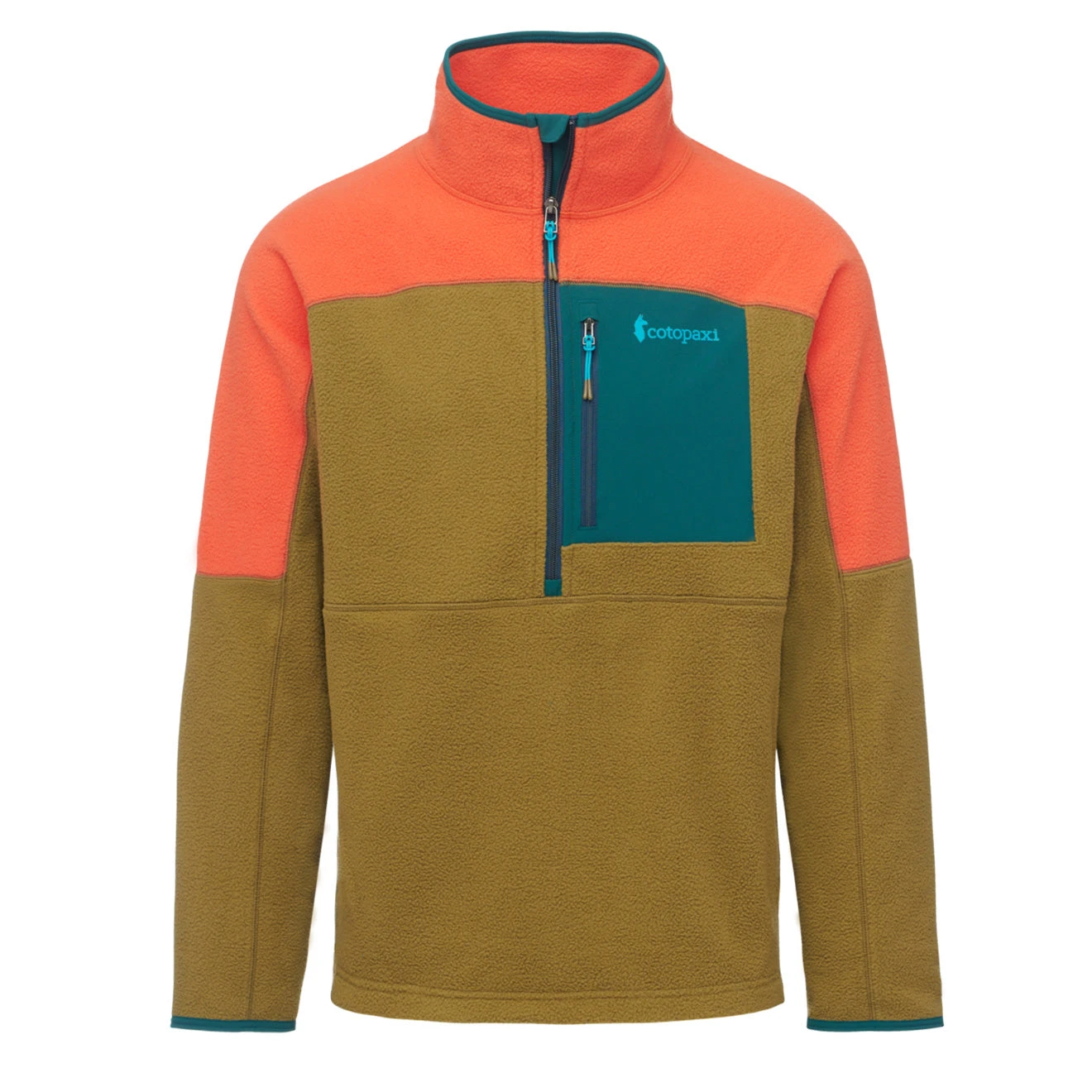 Cotopaxi Abrazo Half Zip Fleece Jacket Canyon / Oak 3 Cotopaxi Abrazo Half Zip Fleece Jacket Canyon / Oak