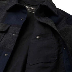 Filson Mackinaw Jac Shirt Navy Charcoal Plaid -Cheap Costume Store Filson Mackinaw Jac Shirt Navy Charcoal Plaid 27543 5