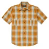 Filson SS Feather Cloth Shirt Dark Gold / Pine