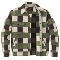 Filson Beartooth Camp Jacket Cinder / Olive Check -Cheap Costume Store FilsonBeartoothCampJacketCinderOliveCheck29841 5