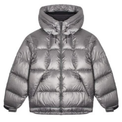 Goldwin Pertex Quantum Down Parka Khaki Grey