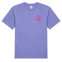 Hikerdelic Core Logo SS T-Shirt Digital Violet