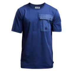 Left Hand Patch Pocket Tee Navy