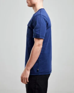 Left Hand Patch Pocket Tee Navy -Cheap Costume Store LH42003 SS NAVY 02