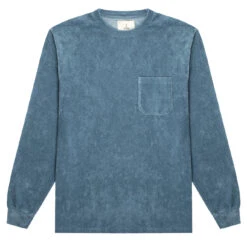 La Paz Duarte L/S T-Shirt Ribbed Captains Blue