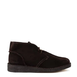 Oswen Agnes Suede Boots Espresso