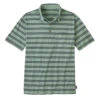 Patagonia Cotton In Conversion Lightweight Polo Shirt Mirror Stripe / Sedge Green -Cheap Costume Store Patagonia Cotton in Conversion Lightweight Polo Shirt Mirror Stripe Sedge Green 26712 1