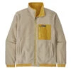 Patagonia Reversible Shelled Microdini Fleece Jacket Surfboard Yellow