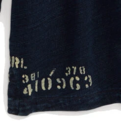 RRL By Ralph Lauren Indigo French Terry Rugby Shirt Indigo -Cheap Costume Store RRLbyRalphLaurenIndigoFrenchTerryRugbyShirtIndigo 3