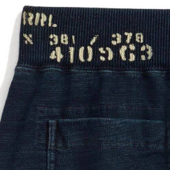 RRL By Ralph Lauren Indigo French Terry Short Indigo -Cheap Costume Store RRLbyRalphLaurenIndigoFrenchTerryShortIndigo30081 3